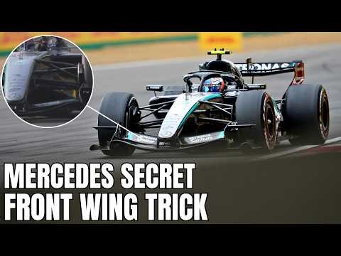 Mercedes CAUGHT Hiding "Hidden" Front Wing system on W17?! | F1 2026