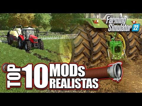 🚜 Los 10 MEJORES MODs REALISTAS para FARMING SIMULATOR 22