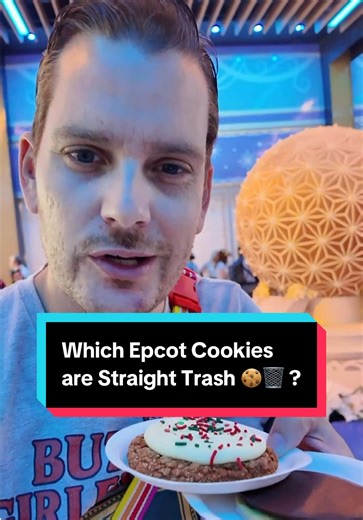 Which Epcot Cookies are Straight TRASH 🗑️ at Epcot’s International Festival of the Holidays Cookie Strool? Honestly started off rough but their were 2 excellent cookies added this year. That ginger molasses is sooo good! The nochebuena cookie not featured here is also exceptional. Avoid Canada at all costs. Which Cookie Stroll Cookies are you trying? #disneyadult #disneyworld #epcot #festivaloftheholidays #disneyfood