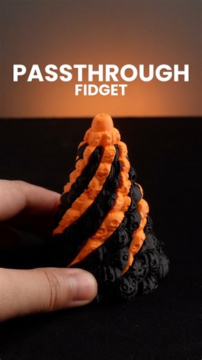3D Printed Halloween Passthrough Fidget #3drinting | Stan 3D