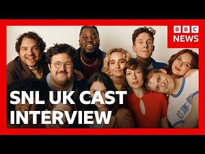 SNL UK cast interview with Annabel Marlow, Celeste Dring and Emma Sidi | BBC News
