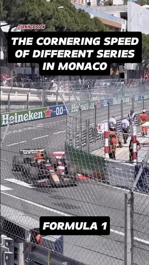 The difference between a Porsche Supercup car and an F1 car is astonishing! 👀