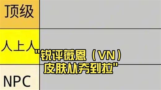 锐评薇恩（VN）皮肤从夯到拉