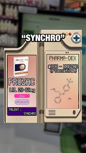 Tobi💊 on Instagram: "TobiDex n°008 - Le PROZAC💊 - L’attaque “vague psy” fait référence à la stimulation vagale qui arrive lorsque la sérotonine afflue dans le corps, que les intestins (second cerveau) soient saturés et que la fluoxétine vient se fixer sur les récepteurs r-HT2c qui se répercute par une surtimulation du nerf vague à l’origine de nausées chez une partie des patients en instauration de traitement ou lors d’augmentation de dosage, se rétablissant la plupart du temps en quelques sem
