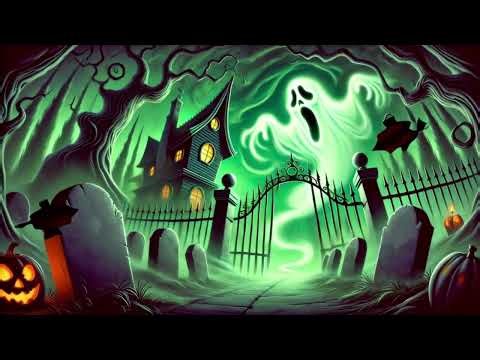 Terrifying Halloween Music Playlist 😱 Beware Haunting Ghost in the Cemetery Mist at Midnight