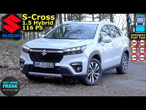 2025 Suzuki S-Cross 1.5 Dualjet Hybrid AllGrip 116 PS 🚗 Test Drive | Fuel Consumption & Performance
