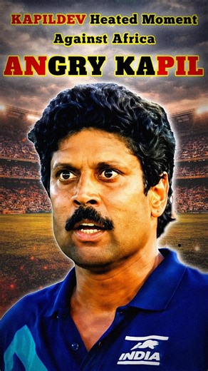 Why Angry Kapildev Lost His Cool 😱 #cricket