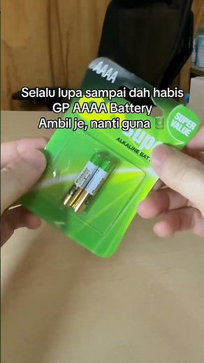 GP Battery Super Alkaline AAAA/E96 Review