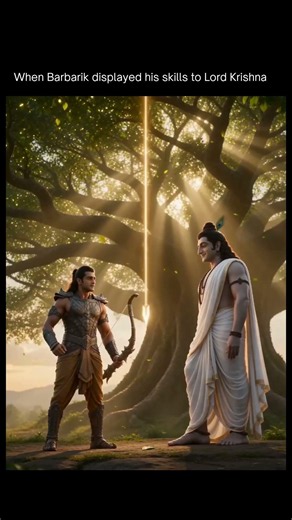 Barbarik's Divine Arrow #Barbarik #Krishna #Mahabharata #IndianMythology #HinduMythology #trending
