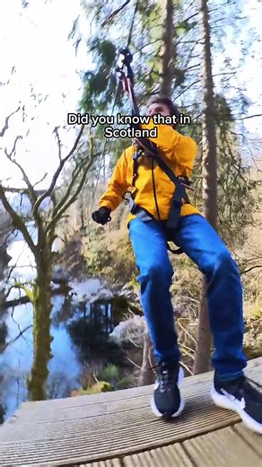 Thrilling Ziplining Adventure at Killiecrankie Zipline Park in Scotland