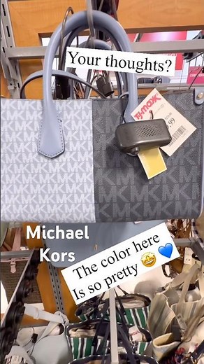 MICHAEL KORS Handbags What’s going on here #michaelkors #michaelkorshandbags #tjmaxxdesignerhandbags