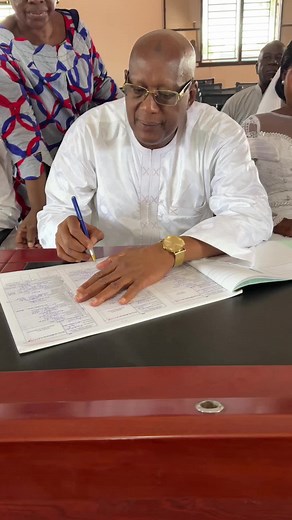 Document Signing Process in Bright Office Setting