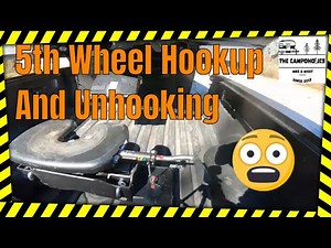 5th Wheel Hook Up and Unhooking / Lippert One Touch Control / 5th Wheel Hitch