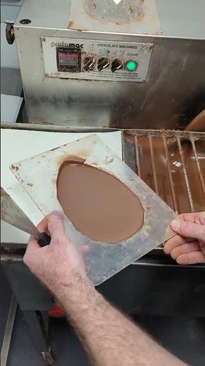 How are CHOCOLATE Easter Eggs Made?