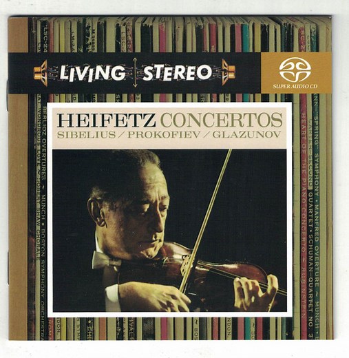 Heifetz / Sibelius, Prokofiev, Glazunov - Concertos