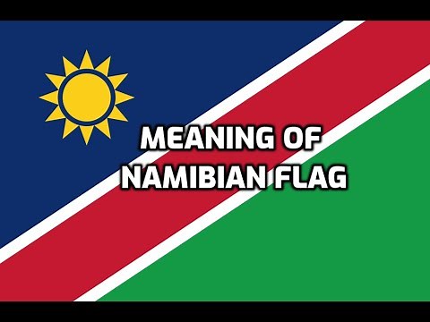 Meaning of Namibian Flag