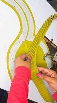 Learn Women Chunnat Neck with Ruffles and Buttons Easy Sewing Guide #neckdesign #sewing #DIYstyle