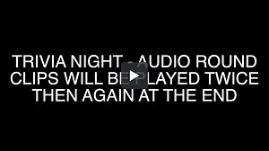 March 13th 2023 Quiz Audio Rounds