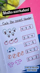 Simple diy 🤩Maths worksheet ideas for lkg and ukg ❣️ Follow @kittu_zworld for more such creative ideas 💡 #subtraction #maths #mathsforkids #numbers #number #counting #123 #preschollactivity #maths #mathsactivities #nursary #lkg #diy #drawing #creativity #montessori #earlylearning #toddlers #toddlerslearning #preschools #prescholar #funlearning #homeschooling #homeschoolingisfun #worksheetsfortoddlers #toddlersworksheetsideas #simplediy #simpleworksheets #interactivelearning #creativity #matchi