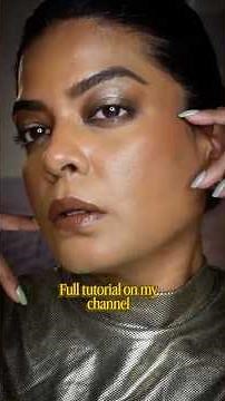 Smokey eyes on hooded eyes
