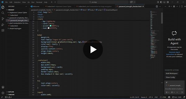 #cybersecurity #prodigyinfotech #passwordsecurity #cryptography #sha256 #websecurity #internshipproject #informationsecurity | Hiba tharunnum Shaik
