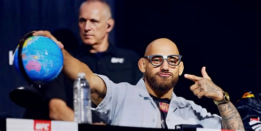 Jean Silva Instigates 'F--k Bryce Mitchell’ Chant at UFC 314 Presser