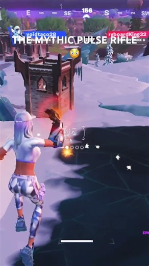 The mythic pulse rifle #fortnite #fortniteclips #foryou