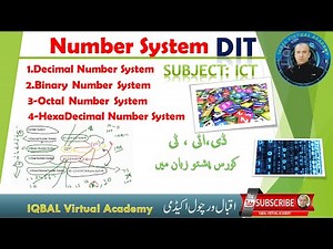 Introduction to Number System Lectrue-1 DIT in Pashto #iqbalvirtualacademy