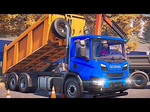 Bau Simulator #3: Mit dem Scania P500 Kipper auf die Baustelle ᐅ CONSTRUCTION SIMULATOR