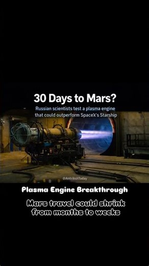 Russia Plasma Engine Breakthrough ‪@tvroscosmos‬ #plasmaengine #spacenews #spacetoday #AntarikshToday
