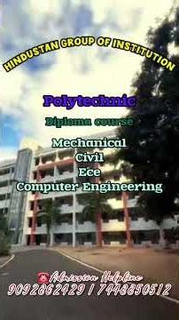 🎓 Hindusthan Group of Institutions – 2026 Admissions (Engineering & MBA)