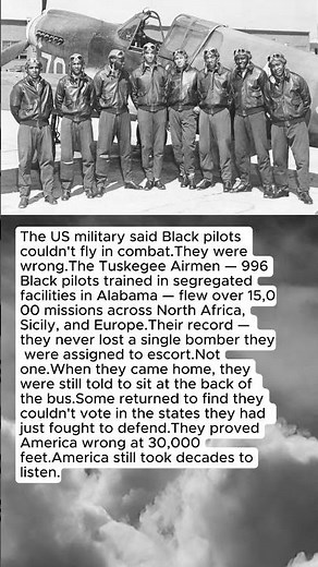 The Tuskegee Airmen Proved America Wrong at 30,000 Feet — It Still Ignored Them #ww2