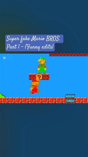 🍄 Super fake Mario BROS. Part 1 (Funny edits) ⭐️ #supermario #edit #viral