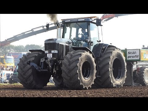 John Deere 7810 "Black Edition" Going Crazy at Hobro Powerpull | PURE SOUND | Tractor Pulling DK