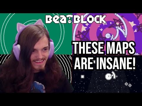 I played the COOLEST maps in BeatBlock...