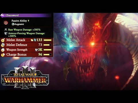 SKARBRAND the One-Daemon Doomstack - Khorne Campaign Gameplay is INSANE - Total War Warhammer 3