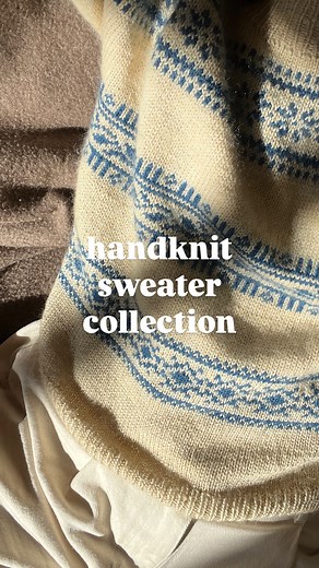 Lea on Instagram: "✨ the current rotation ✨ which one‘s your fav? I’d say the first two but could be recency bias 🤷🏻‍♀️ #knitting #knitwear #knitwearcollection #handknit #handknitting #sweatercollection #sweaterrotation #stricken #strikk #strikking #sweaterknitting #knittingpattern #handmade"