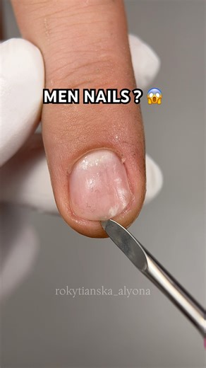 MEN COMBI MANICURE 💅 #комбіманікюр #манікюр #чоловічийманікюр #nailart #nailtutorial