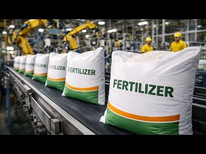 How America’s Billion-Dollar Fertilizer Factories Work | Full Industrial Process