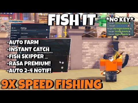FISH IT Script! NO VISUAL, 7X INSTANT FISHING, GHOSTFIN SUPPORT, RASA PREMIUM (NO KEY)