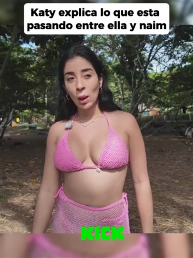 Katy explica lo que esta pasando entre ella y naim#katycardona #naim #clips #kick #españa