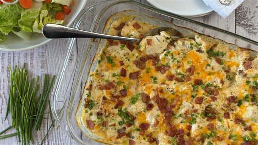 The best cheesy and creamy million dollar chicken casserole recipe