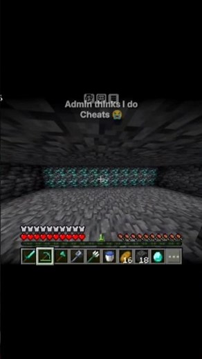 Minecraft X-Ray moment😭 #minecraft1 #gaming #shorts