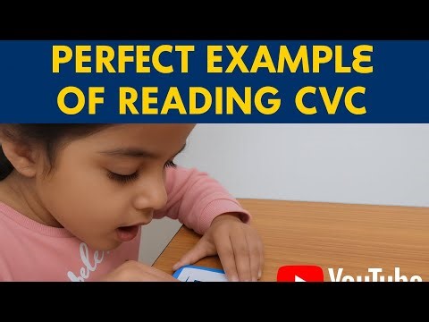 A Perfect example of Reading CVC