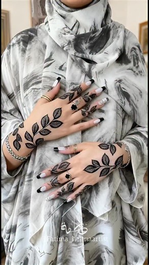 fatima's henna art on Instagram: "Eid Ready ✨ Stunning Kimono Abaya with Hijab 🤍 Simple, Elegant & Timeless — Would You Choose This Look? Please like & share so everyone can see, thank you all 🫶🏽 Tutorials available on my YouTube channel #fatima_hennaartist #eidstyle #abayafashion #hijabfashion #kimonoabaya #modestwear #eidoutfitideas #abayagoals #elegantlook #muslimahstyle"