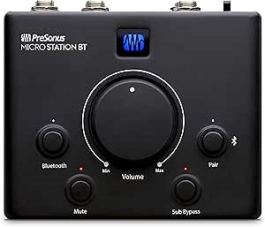 PreSonus MicroStation BT 2.1 Monitor Controller with Bluetooth Connectivity