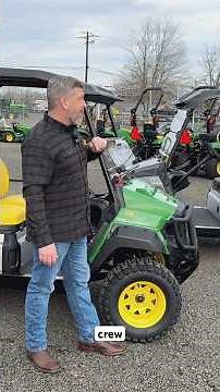 Meet the NEW GX Electric Gator + GX Crew—lithium-ion technology at it's finest🔋👀 #johndeere