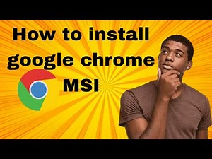 Silent Install of Google Chrome MSI | Quick and Easy Guide#SilentInstall#GoogleChrome#MSIInstaller