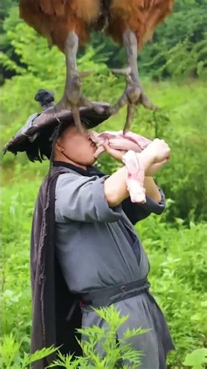 Kung Fu couple was defeated by a pork belly, but was saved by a flying chicken