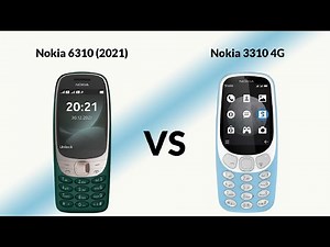 Nokia 6310 2021 VS Nokia 3310 4G || Full Comparison